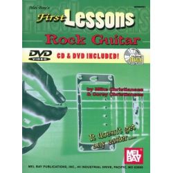 First Lessons Rock Guitar (+CD+DVD) - Corey Christiansen