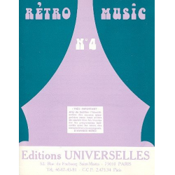 Retro Music vol.4: pour piano (avec paroles)