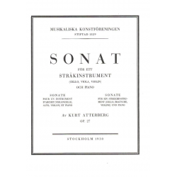 Sonata in b minor op.27 - Kurt Atterberg