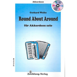 Round about around (+CD) für Akkordeon - Gerhard Weihe