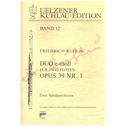 Duo e-Moll op.39,1 - Friedrich Daniel Rudolph Kuhlau