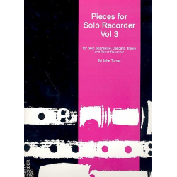 Pieces for Solo Recorder vol.3