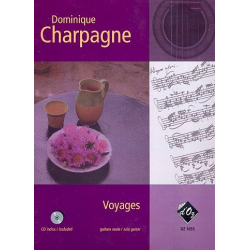 Voyages (+CD) pour guitare - Dominique Charpagne