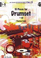 10 pieces for drumset (+CD) - Thomas Calis