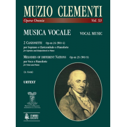 Musica vocale per voce e pianoforte - Muzio Clementi