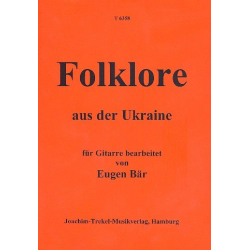 Folklore aus der Ukraine für Gitarre
