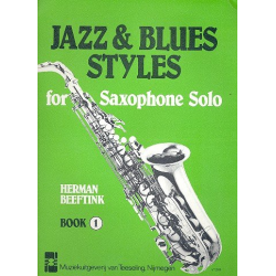 Jazz and Blues Styles for saxophone - Herman Beeftink