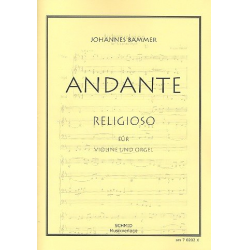 Andante religioso für Violine und Orgel - Johannes Bammer