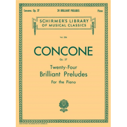 24 Brilliant Preludes, Op. 37 -Giuseppe Concone