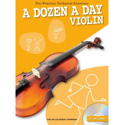 A Dozen a Day (+CD) for violin