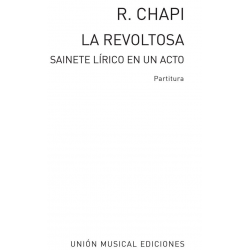 La Revoltosa para pianoforte - Ruperto Chapí