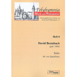 Suite für 4 Flöten - David Bermback