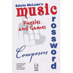 Music Crossword Puzzles - Composers - Edwin McLean