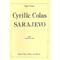 Sarajevo für Oboe - Cyrille Colas