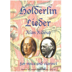 QT146 Hölderlin Lieder - - Alan Ridout