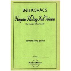 Hungarian Folk Song and Variations : - Bela Kovács