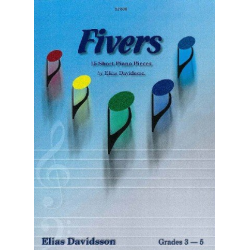 Fivers 15 short piano pieces - Elias Davidsson