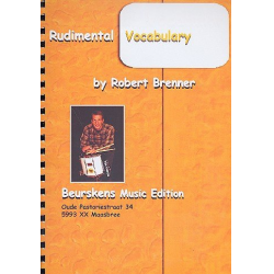 Rudimental Vocabulary für Schlagzeug - Robert Brenner