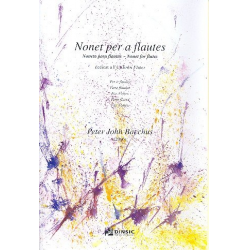 Nonett für 9 Flöten - Peter John Bacchus