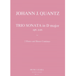 Triosonate D-dur QV2:15 : für - Johann Joachim Quantz