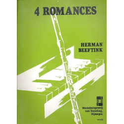 4 Romances for flute and piano - Herman Beeftink