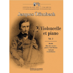Violoncelle et piano vol.2 - Jacques Offenbach