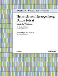 Dainu balsai op.76 - Heinrich von Herzogenberg / Arr. Franzpeter Goebels