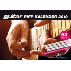 Guitar Riff Kalender 2019