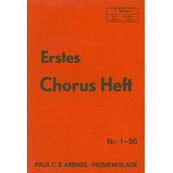 Chorusheft Nr.1 (Nr.1-50): C-Stimme