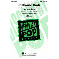 Jailhouse Rock : for mixed chorus - Jerry Leiber & Mike Stoller