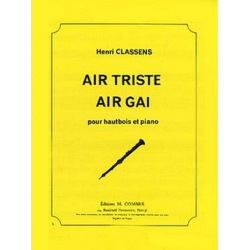 Air triste et Air gai pour - Henri Classens