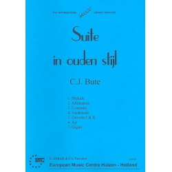 Suite in ouden stijl for organ - C.J. Bute