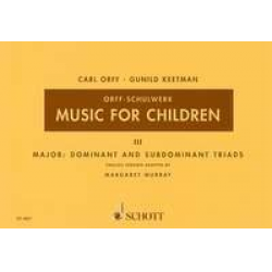 Music for Children vol.3 : - Carl Orff