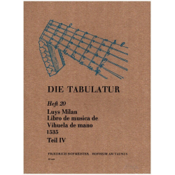 Libro de musica de vihuela de mano 1535 Teil 4 : - Luis Milan