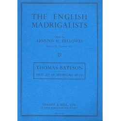 First Set of Madrigals - Thomas Bateson