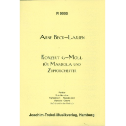 Konzert g-Moll - Arne Beck-Larsen