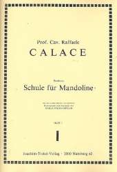 Berühmte Schule für Mandoline Band 1 - Raffaele Calace