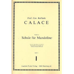 Berühmte Schule für Mandoline Band 1 -Raffaele Calace
