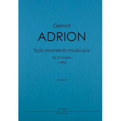 3 Moments musicaux - Gernot Adrion