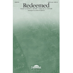 Redeemed - A.L. Butler / Arr. John Purifoy