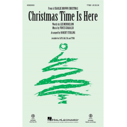 Christmas Time Is Here - Vince Guaraldi / Arr. Robert Sterling