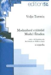 Modal Etudes for female or children - Veljo Tormis
