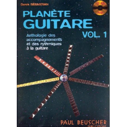 Planète guitare vol.1 (+2 CD's): pour guitare/tab - Derek Sébastian