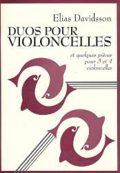 Duette für 2 Violoncelli, teilweise mit - Elias Davidsson