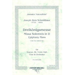 Dreikönigsmesse D-Dur - Joseph Aloys Schmittbaur
