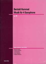 Musik für Saxophone op. 88f - Bertold Hummel