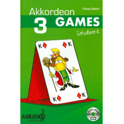 Akkordeon Games Band 3 (+CD) -Tobias Dalhof