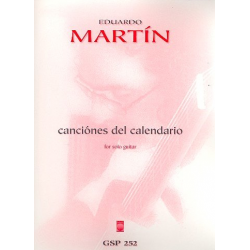 Canciones del calendario for guitar - Eduardo Martín