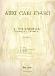5 estudios no.4 para guitarra - Abel Carlevaro