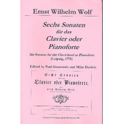 6 Sonaten (Leipzig 1775) - Ernst Wilhelm Wolf